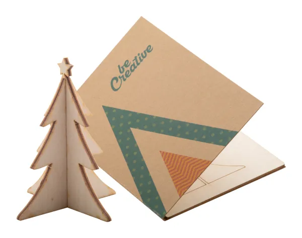 Creax Eco Vianočná pohľadnica, stromček