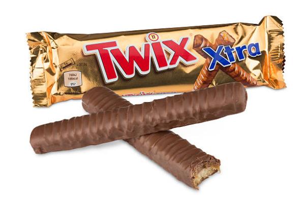 Twix Xtra čokoládová tyčinka 75 g (2 x 37,5 g)