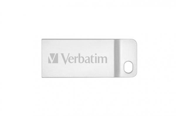 USB kľúč, 32GB, USB 2.0,  VERBATIM "Executive Metal", strieborná